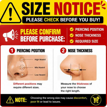vevolora nose ring size notice