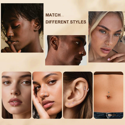 vevolora nose ring style matching detail