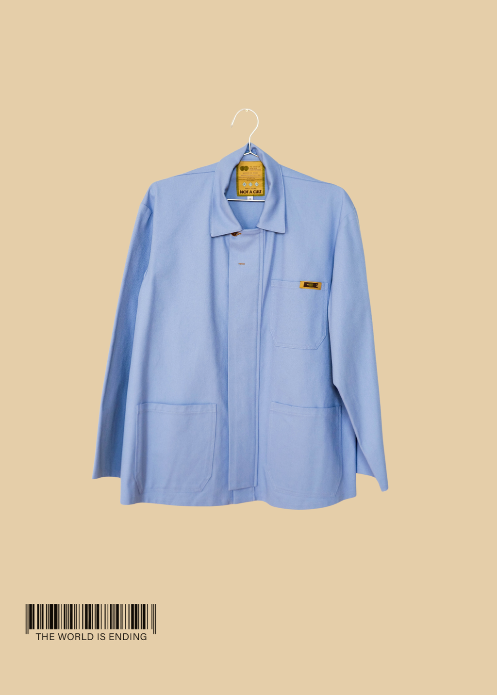 Mimonera Heritage Chore Coat — Stonewash Indigo