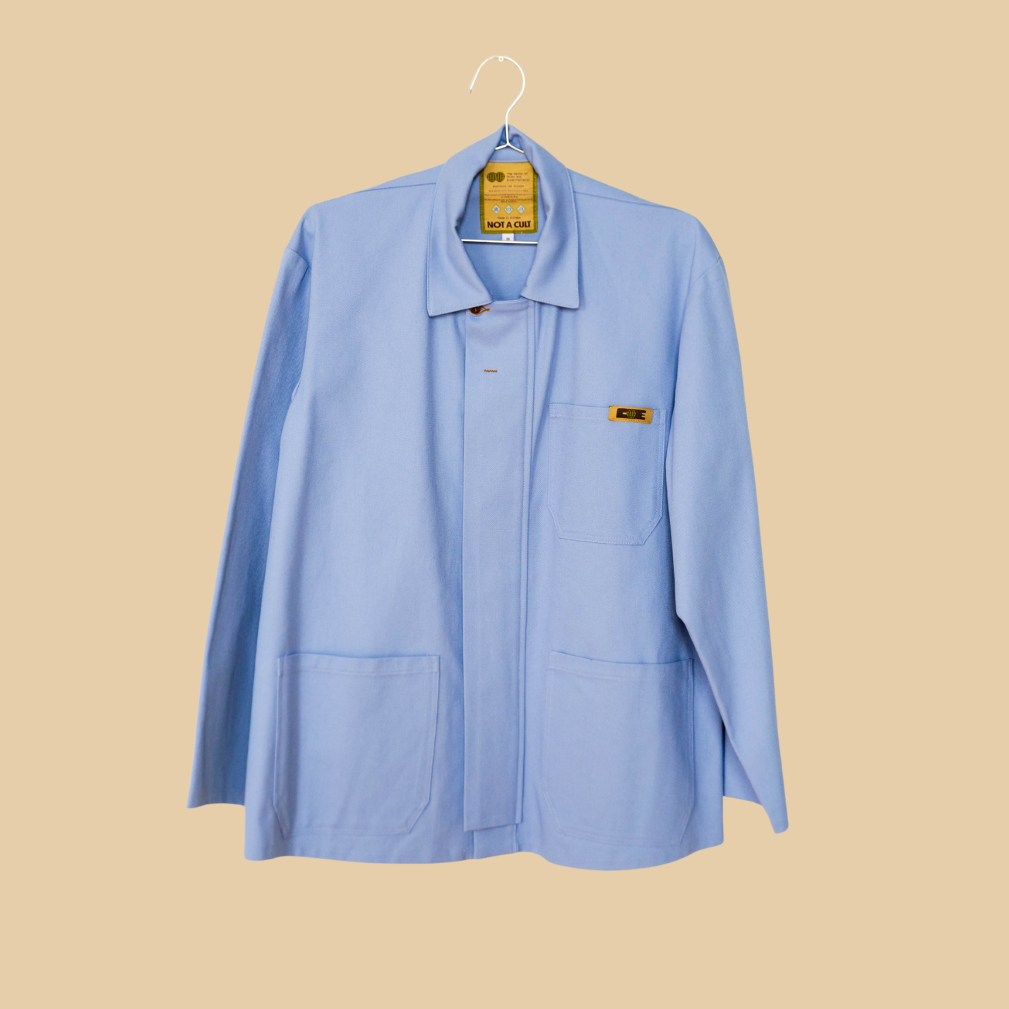 Mimonera Heritage Chore Coat — Stonewash Indigo
