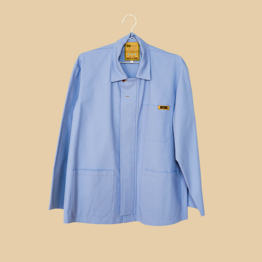 Mimonera Heritage Chore Coat — Stonewash Indigo