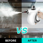 Pressurized Handheld Multi-Surface Natural Steam Cleaner with 12 pcs Accessories Powerful, Chemical-Free, Steamer for Home And Car, Cleaning Washing Machine, Air Conditioner, Kitchen, Summerclean Appliances Tool Household