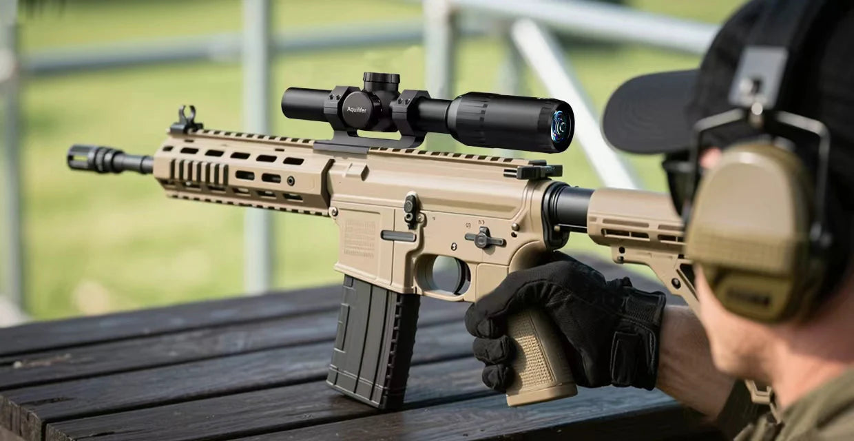 1-8X24SFIR SFP-MOA 30mm Tube Optics Rifle Scope