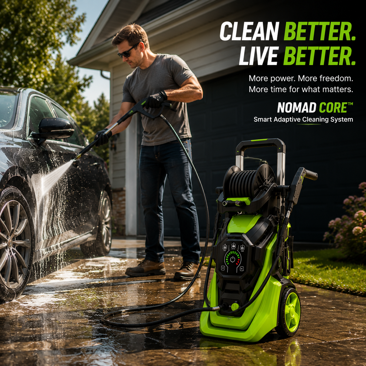 NOMAD CORE™ Smart Adaptive Cleaning System