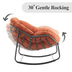 ZEZNTRO Wicker Outdoor Chair Set of 2 - Top View