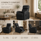 ZEZNTRO CALMREST Massage Recliner Chair - Headrest Detail
