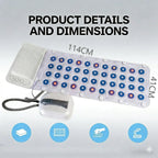 Exclusive portable full-body waterproof spa bubble bath mat